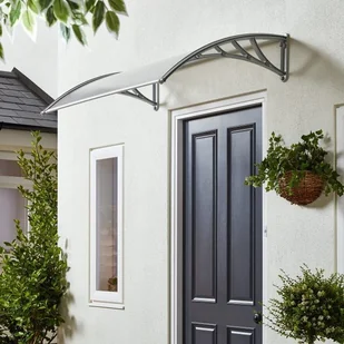 Geom Zadaszenie PCV 120 x 100 cm brązowo-czarne RC011 - Pokrycia dachowe - miniaturka - grafika 2