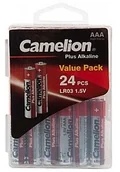 Baterie i akcesoria - Camelion 24 BATERIE ALKALICZNE AAA / LR3 W PLASTIKOWYM PUDEŁKU LR03C/24B - miniaturka - grafika 1