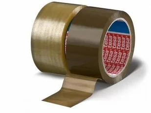 Tesa Taśma pakowa TESAPACK Standard Solvent 66mx48mm brązowa AA083TES - Taśmy klejące - miniaturka - grafika 2