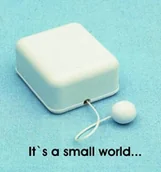 Taśmy klejące - Glorex GmbH glorex muzyki puszka It's a small world, plastik, kolor biały, 8,6 x 12,6 x 3,2 cm 0 2870 31 - miniaturka - grafika 1