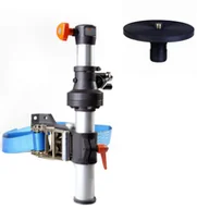 Sprzęt geodezyjny - Inny Uchwyt pod laser/tachimetr MQ501/201 z montażem na pasy głowica 140mm MQ501/201 - miniaturka - grafika 1