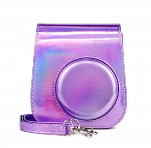 LOVEINSTANT Pokrowiec Instax Mini 11 Fioletowy Błysk - Torby fotograficzne i futerały - miniaturka - grafika 2