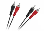 Kable - LP Kabel 2 x RCA - 2 x RCA 1,8m LEC-KPO2610-1,8 - miniaturka - grafika 1