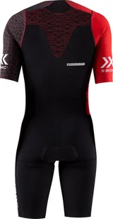 XBIONIC XBIONIC Strój triathlonowy męski DRAGONFLY 5G czarno-czerwony - Bielizna sportowa męska - miniaturka - grafika 2