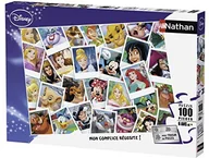 Puzzle - Nathan Puzzle 86737, motyw Disney w biegach czasów, 100 części 86737 - miniaturka - grafika 1