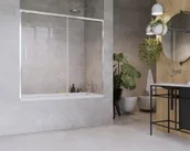 Parawany nawannowe - Radaway Idea PN DWJ 160 zabudowa nawannowa 1600x1500 chrom przejrzyste prawy 10003160-01-01R 10003160-01-01R - miniaturka - grafika 1