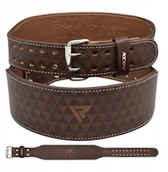 Pasy kulturystyczne - Pas kulturystyczny skórzany Rdx Arlo S brown - miniaturka - grafika 1