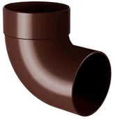 Rynny i akcesoria - Kolanko pojedyncze 75 mm KAT-87 Brąz - miniaturka - grafika 1