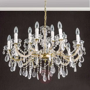 Orion Stylowy żyrandol DOLORES zdobiony kryształami - Lampy sufitowe - miniaturka - grafika 4