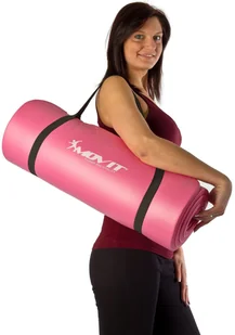 MOVIT ŻÓŁTA MATA PIANKOWA 183x60x1,0cm DO ĆWICZEŃ GIMNASTYKI FITNESS JOGI 20040615 - Maty do jogi - miniaturka - grafika 10