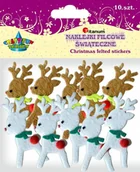 Decoupage - TITANUM Kształty piankowe X-Mas 3D 10szt - miniaturka - grafika 1