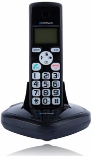 Vidos Domofon bezprzewodowy Czarny D102B D102B - Domofony - miniaturka - grafika 3