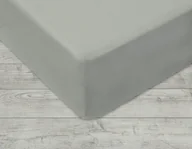 Prześcieradła - Dekoria Prześcieradło jersey z gumką popielate 90x200cm 748-261 - miniaturka - grafika 1