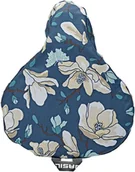 Siodełka rowerowe i akcesoria - BASIL Magnolia Pokrowiec na siodełko rowerowe, teal blue 2020 Pokrowce na siodełka - miniaturka - grafika 1