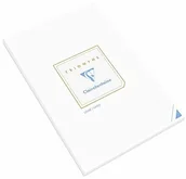 Notesy i bloczki - Clairefontaine blok z 50 kartami, triomfa, 21 x 29,7 cm, 90 g, białe linie, biały 6174C - miniaturka - grafika 1
