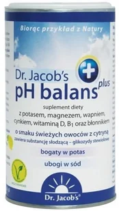 Dr Jacobs Poland Dr. Jacobs Ph Balans Proszek Plus 300G - Suplement Diety Niemcy - Witaminy i minerały dla sportowców - miniaturka - grafika 2