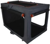 Sprzęt podróżny i transportery dla psów - zooplus Exclusive Torba transportowa Alu Deluxe składana nylonowa XL dł x szer x wys. 106 x 71 x 69 cm - miniaturka - grafika 1