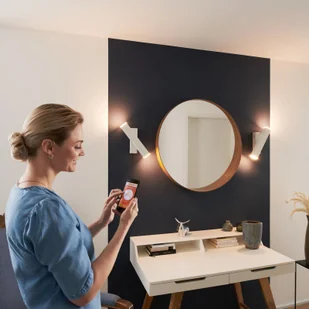 LEDVANCE SMART+ LEDVANCE SMART+ WiFi Orbis Wall Cross, biała - Lampy ścienne - miniaturka - grafika 3