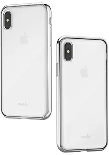 Moshi Vitros - Etui iPhone X (Jet Silver) - Etui i futerały do telefonów - miniaturka - grafika 2
