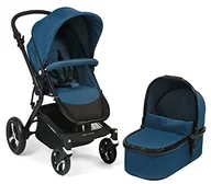 Wózki dziecięce - 4 BABY Chic Passo niebieski - miniaturka - grafika 1
