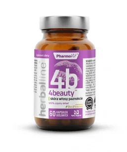 Pharmovit Herballine 4beauty 60veg kaps - Witaminy i minerały dla sportowców - miniaturka - grafika 3