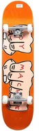 Deskorolki - Toy Machine skateboard FISTS WOODGRAIN COMPLETE Orange - miniaturka - grafika 1