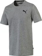 Koszulki męskie - Puma Koszulka męska ESS Small Logo szara r M 3133-8 - miniaturka - grafika 1
