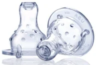 Smoczki do butelek - Nuby Smoczek Silikonowy niekapek standardowa szyjka 2szt - miniaturka - grafika 1