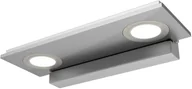 Lampy sufitowe - Evotec 2-punktowa lampa sufitowa LED Pano, metal - miniaturka - grafika 1