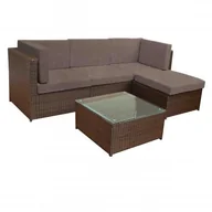 Fotele i krzesła ogrodowe - Bello Giardino Narożnik ogrodowy TINTO brown&brown ZO.021.007.brown - miniaturka - grafika 1