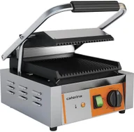 Piece, kotły i płyty grzejne gastronomiczne - Stalgast Grill kontaktowy pojedynczy ryflowany 1.8 kW Caterina 742018 - miniaturka - grafika 1