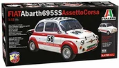 Kolekcjonerskie modele pojazdów - Italeri 4705 Fiat Abarth 695SS/Assetto Corsa - miniaturka - grafika 1