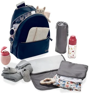 Beaba Plecak dla mamy San Francisco blue/snake - Torby i organizery dla mam - miniaturka - grafika 15