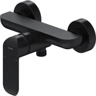 Baterie podtynkowe - Omnires Sacramento bateria prysznicowa czarny mat SC2340BL - miniaturka - grafika 1