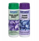Środki do obuwia i ubrań - Nikwax Down Wash Direct 300ml + Down Proof 300ml - miniaturka - grafika 1