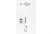 Stelaże i zestawy podtynkowe do WC - Kohlman QW210WR20 WEXPO zestaw prysznicowy z deszczownicą 20cm i słuchawką - miniaturka - grafika 1
