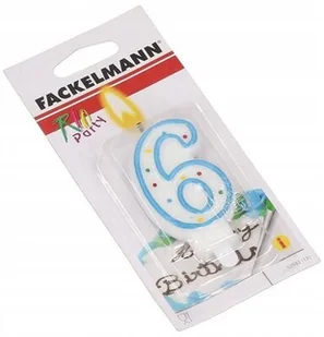 Fackelmann Świeczka urodzinowa cyfra 6 sześć 52582 52582 - Dekoracje domu Fackelmann Świeczka urodzinowa cyfra 6 sześć 52582 52582 - Dekoracje domu - miniaturka - grafika 4