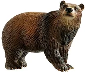 Figurki dla dzieci - Bullyland 69397  figurka do gry niedźwiedź, brązowy, 11 cm - miniaturka - grafika 1