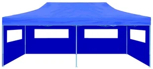 vidaXL vidaXL Namiot imprezowy, rozkładany 3 x 6 m niebieski - Pawilony ogrodowe - miniaturka - grafika 13