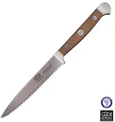 Noże kuchenne - Güde pomidorów, nóż, kute, seria Alpha, podwójną wypukłością, gwarantując w kuchence mikrofalowej, rączka beczka dębu drewno E464/13 - miniaturka - grafika 1