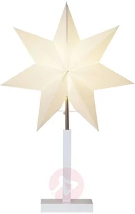 Best Season Stojąca gwiazda Karo, wysokość 55 cm - Ozdoby bożonarodzeniowe - miniaturka - grafika 3