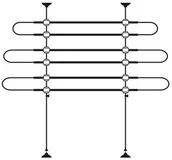 Akcesoria BHP - Kerbl KERBL samochodowy kratka ochronna B: 85  140 cm, wys.: 75  110 cm - miniaturka - grafika 1