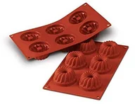 Formy do ciast - Silikomart forma silikonowa 6 średniej wielkości kaptur gugel hupf/kula ptak), terakota. 20.058.00.0060 - miniaturka - grafika 1