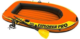 Intex Ponton Explorer PRO 300 Set 244 x 117 x 36 cm wiosła + pompka 58358 - Pontony - miniaturka - grafika 4