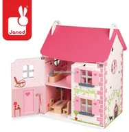 Domki dla lalek - Janod Domek dla lalek z 11 meblami J06581 - miniaturka - grafika 1