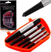 Pozostałe wyposażenie warsztatu - Wykrętaki Do Zerwanych Urwanych Śrub Wykrętak 5szt - miniaturka - grafika 1