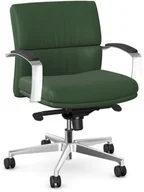 Fotele i krzesła biurowe - Intarseating Krzesło biurowe DENVER niskie oparcie KP-DENVER-BF-120-01 - miniaturka - grafika 1