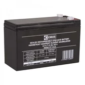 Akumulatory ogólnego zastosowania - AGM Emos Akumulator 12V 7.2Ah F4.7 B9654 B9654 - miniaturka - grafika 1