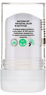 Ałun Naturalny kryształ w sztyfcie 60 g - Dezodoranty i antyperspiranty dla kobiet - miniaturka - grafika 2