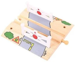 Bigjigs Toys Przejazd kolejowy (4) BJT118 - Zabawki interaktywne dla dzieci - miniaturka - grafika 3